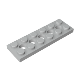 GDS-698 - Technic Plate 2 x 6 [5 Holes]