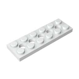 GDS-698 - Technic Plate 2 x 6 [5 Holes]