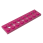 GDS-699 - Technic Plate 2 x 8 [7 Holes]
