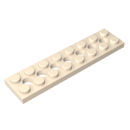 GDS-699 - Technic Plate 2 x 8 [7 Holes]