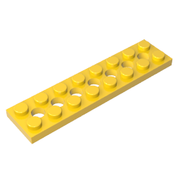 GDS-699 - Technic Plate 2 x 8 [7 Holes]