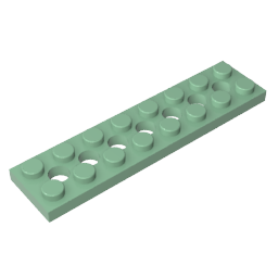 GDS-699 - Technic Plate 2 x 8 [7 Holes]