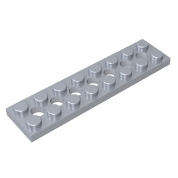 GDS-699 - Technic Plate 2 x 8 [7 Holes]