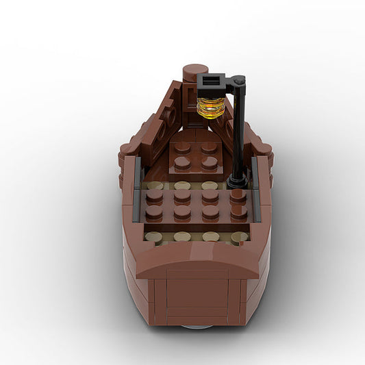 MOC-56225 Rowing Boat Add on for 2bricks Boathouse MOC