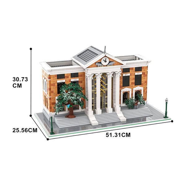 MOC-138800 Modular Back to the Future Courthouse– MOC Brick Store