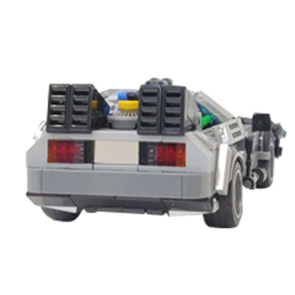 MOC-108607 DeLorean Time Machine– MOC Brick Store