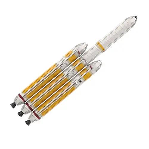 MOC-101254 Delta IV Heavy with Parker Solar Probe [Saturn V scale]