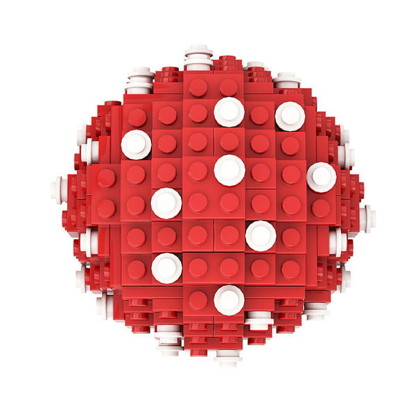 mushroom　0421 MOC-145942 Amanita Muscaria Mushroom– MOC Brick Store