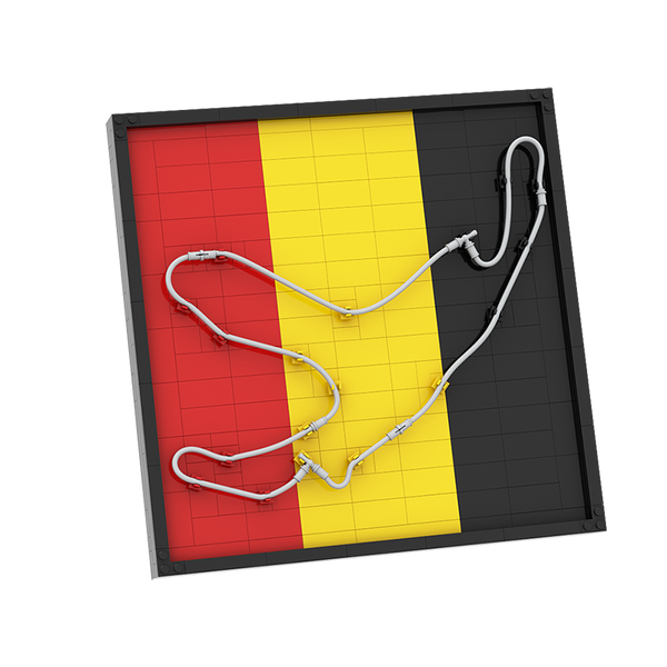 MOC-92879 Spa Francorchamps Track map