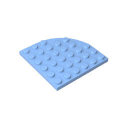 GDS-701 - Plate Round Corner 6 x 6
