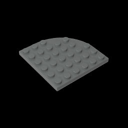 GDS-701 - Plate Round Corner 6 x 6