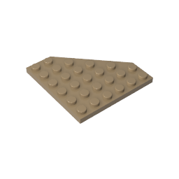 GDS-702 - Wedge Plate 6 x 6 Cut Corner