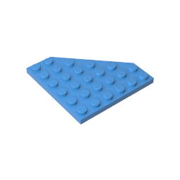 GDS-702 - Wedge Plate 6 x 6 Cut Corner