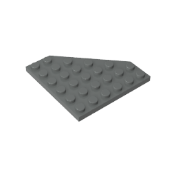 GDS-702 - Wedge Plate 6 x 6 Cut Corner