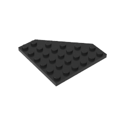 GDS-702 - Wedge Plate 6 x 6 Cut Corner