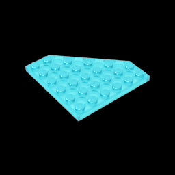 GDS-702 - Wedge Plate 6 x 6 Cut Corner