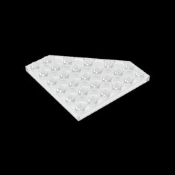 GDS-702 - Wedge Plate 6 x 6 Cut Corner