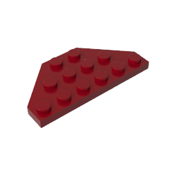 GDS-703 - Wedge Plate 3 x 6 Cut Corners