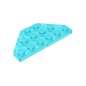 GDS-703 - Wedge Plate 3 x 6 Cut Corners