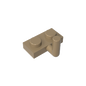 GDS-709 - Plate Special 1 x 2 with Arm Up [Horizontal Arm 6mm]