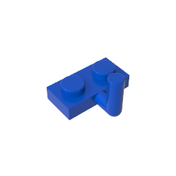 GDS-709 - Plate Special 1 x 2 with Arm Up [Horizontal Arm 6mm]