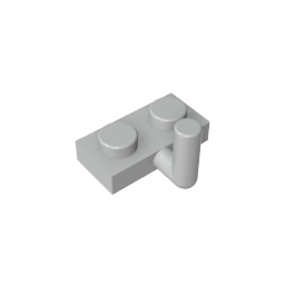 GDS-709 - Plate Special 1 x 2 with Arm Up [Horizontal Arm 6mm]