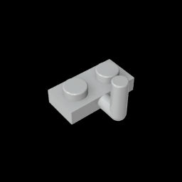 GDS-709 - Plate Special 1 x 2 with Arm Up [Horizontal Arm 6mm]