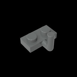 GDS-709 - Plate Special 1 x 2 with Arm Up [Horizontal Arm 6mm]