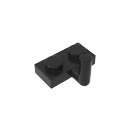 GDS-709 - Plate Special 1 x 2 with Arm Up [Horizontal Arm 6mm]