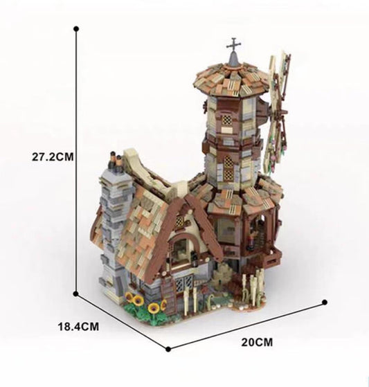 MOC-138190 MEDIEVAL WINDMILL