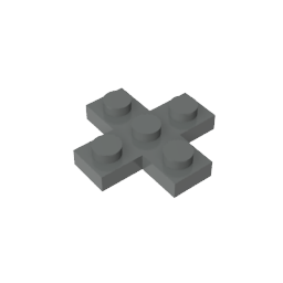 GDS-710 - Plate 3 x 3 Cross