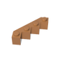 GDS-711 - Wedge 4 x 4 Facet