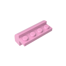 GDS-712 - Brick Curved 2 x 4 x 1 1/3 with Curved Top