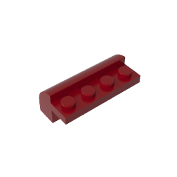 GDS-712 - Brick Curved 2 x 4 x 1 1/3 with Curved Top