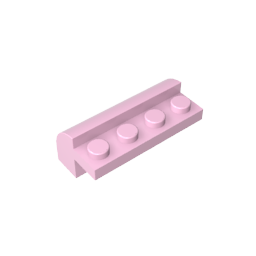 GDS-712 - Brick Curved 2 x 4 x 1 1/3 with Curved Top