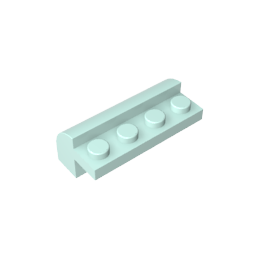 GDS-712 - Brick Curved 2 x 4 x 1 1/3 with Curved Top