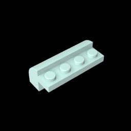 GDS-712 - Brick Curved 2 x 4 x 1 1/3 with Curved Top