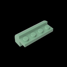 GDS-712 - Brick Curved 2 x 4 x 1 1/3 with Curved Top