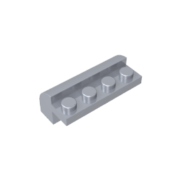 GDS-712 - Brick Curved 2 x 4 x 1 1/3 with Curved Top