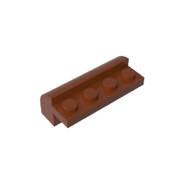 GDS-712 - Brick Curved 2 x 4 x 1 1/3 with Curved Top