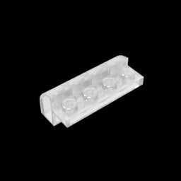 GDS-712 - Brick Curved 2 x 4 x 1 1/3 with Curved Top