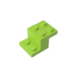 GDS-714 - Bracket 3 x 2 x 1 1/3 with Pin Bottom
