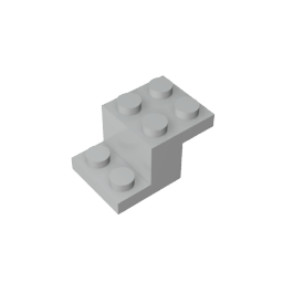 GDS-714 - Bracket 3 x 2 x 1 1/3 with Pin Bottom