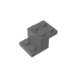 GDS-714 - Bracket 3 x 2 x 1 1/3 with Pin Bottom
