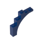 GDS-715 - Brick Arch 1 x 5 x 4 [Irregular Bow, Raised Underside Cross Supports]