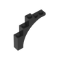 GDS-715 - Brick Arch 1 x 5 x 4 [Irregular Bow, Raised Underside Cross Supports]