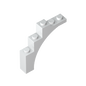 GDS-715 - Brick Arch 1 x 5 x 4 [Irregular Bow, Raised Underside Cross Supports]