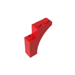 GDS-717 - Brick Arch 1 x 3 x 3 [Gothic]
