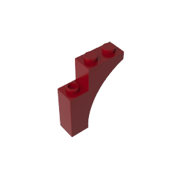 GDS-717 - Brick Arch 1 x 3 x 3 [Gothic]
