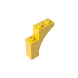 GDS-717 - Brick Arch 1 x 3 x 3 [Gothic]